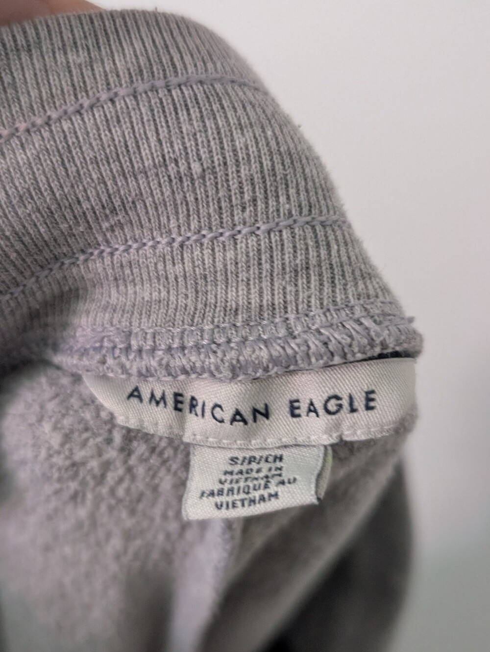 American Eagle Jogger Style Gray Sweatpants With Pockets Size Small - Picture 4 of 4